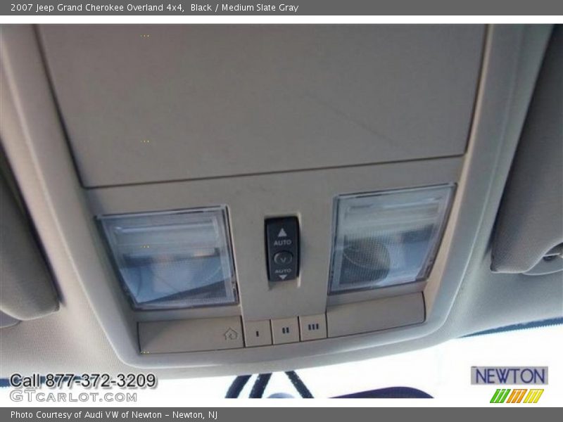 Black / Medium Slate Gray 2007 Jeep Grand Cherokee Overland 4x4