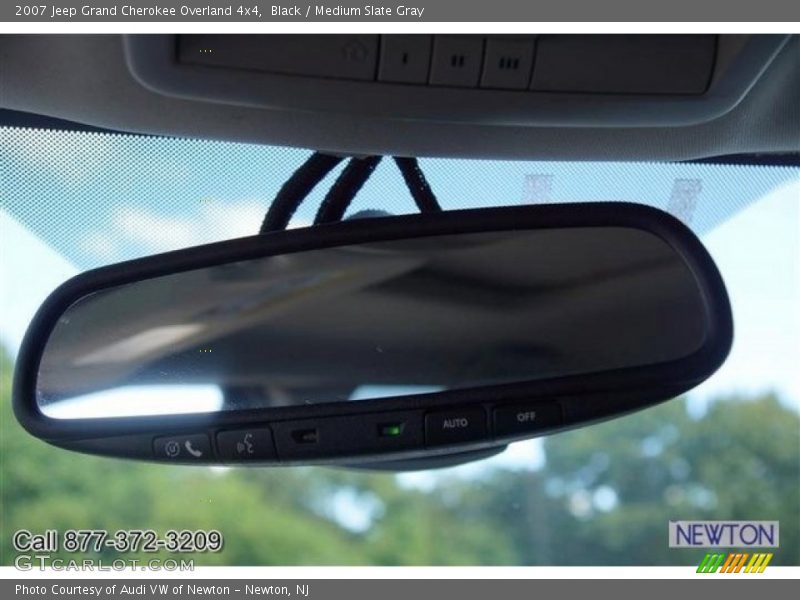 Black / Medium Slate Gray 2007 Jeep Grand Cherokee Overland 4x4