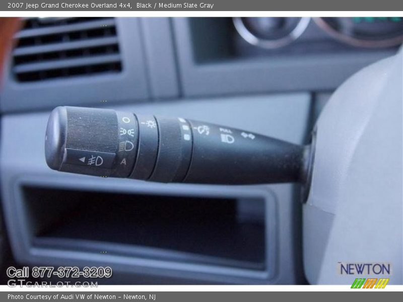 Black / Medium Slate Gray 2007 Jeep Grand Cherokee Overland 4x4