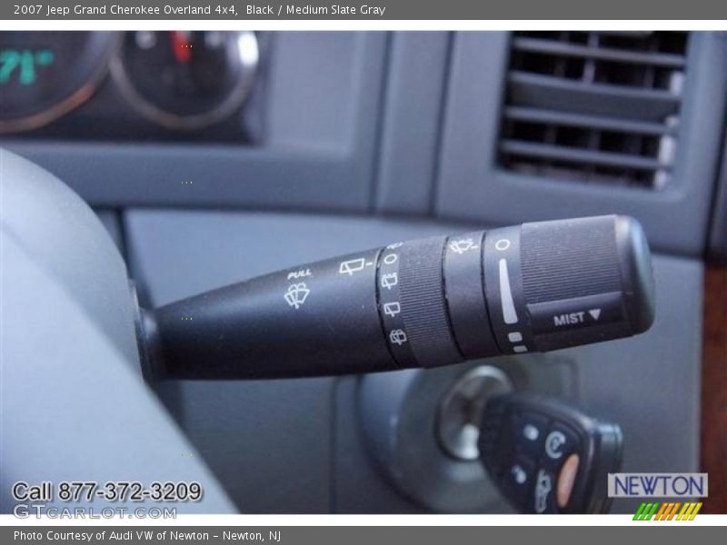 Black / Medium Slate Gray 2007 Jeep Grand Cherokee Overland 4x4