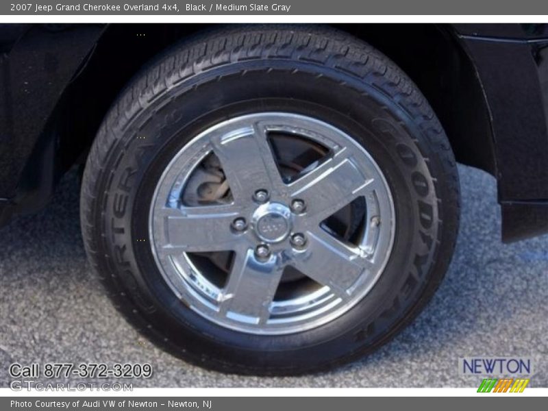 Black / Medium Slate Gray 2007 Jeep Grand Cherokee Overland 4x4