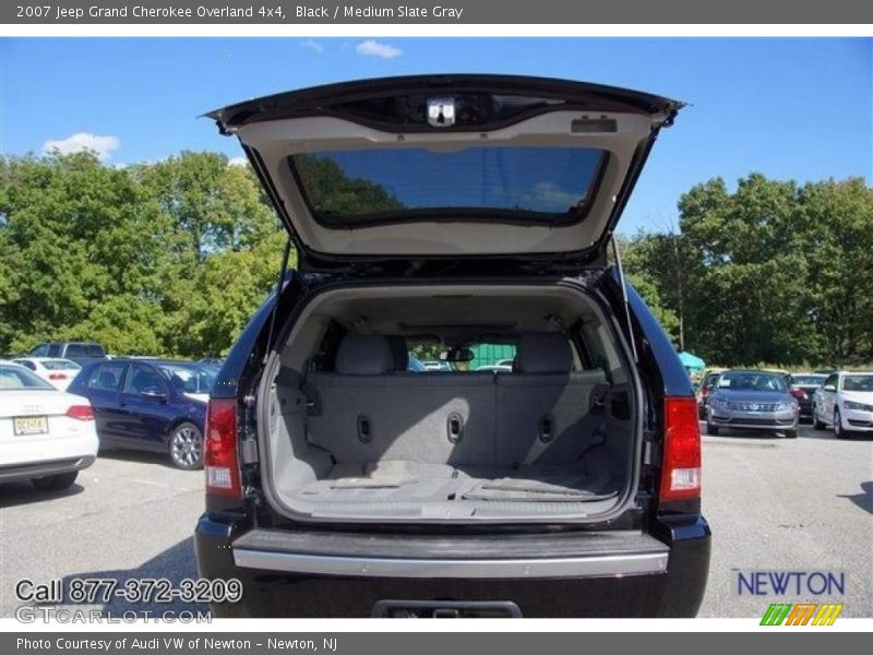 Black / Medium Slate Gray 2007 Jeep Grand Cherokee Overland 4x4