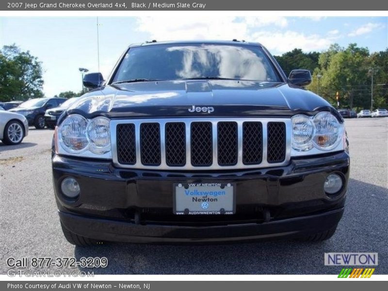 Black / Medium Slate Gray 2007 Jeep Grand Cherokee Overland 4x4