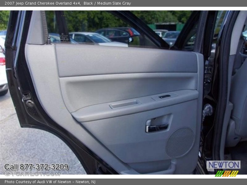 Black / Medium Slate Gray 2007 Jeep Grand Cherokee Overland 4x4