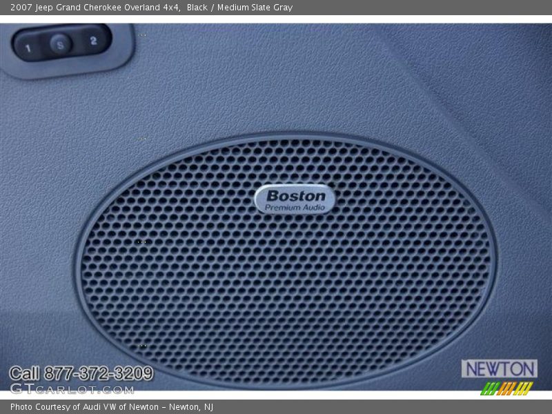 Black / Medium Slate Gray 2007 Jeep Grand Cherokee Overland 4x4