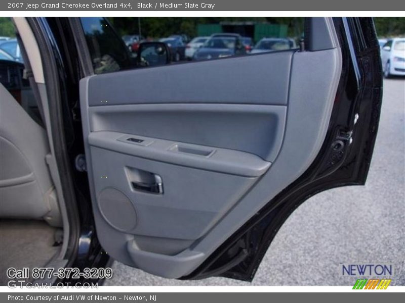 Black / Medium Slate Gray 2007 Jeep Grand Cherokee Overland 4x4