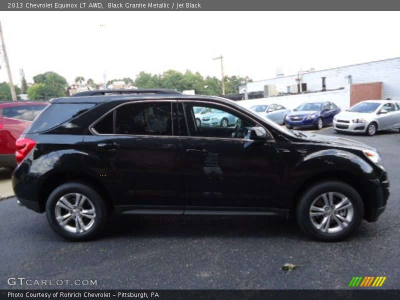 Black Granite Metallic / Jet Black 2013 Chevrolet Equinox LT AWD