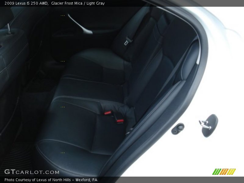 Glacier Frost Mica / Light Gray 2009 Lexus IS 250 AWD