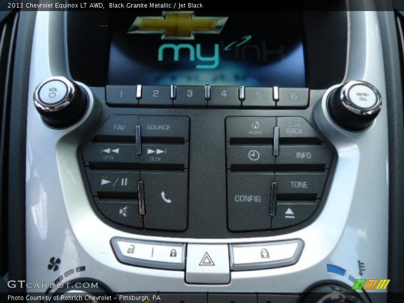 Controls of 2013 Equinox LT AWD