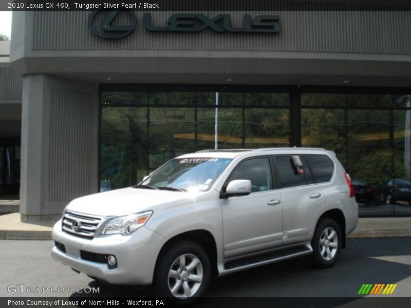 Tungsten Silver Pearl / Black 2010 Lexus GX 460