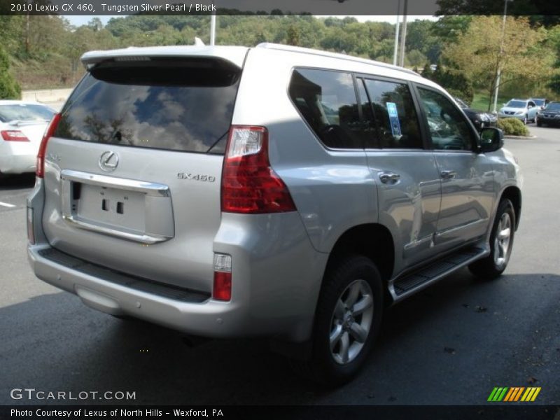 Tungsten Silver Pearl / Black 2010 Lexus GX 460