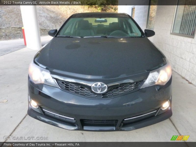 Attitude Black Metallic / Black 2012 Toyota Camry SE
