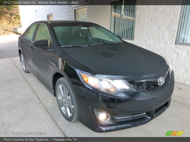 Attitude Black Metallic / Black 2012 Toyota Camry SE