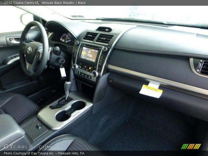 Attitude Black Metallic / Black 2012 Toyota Camry SE