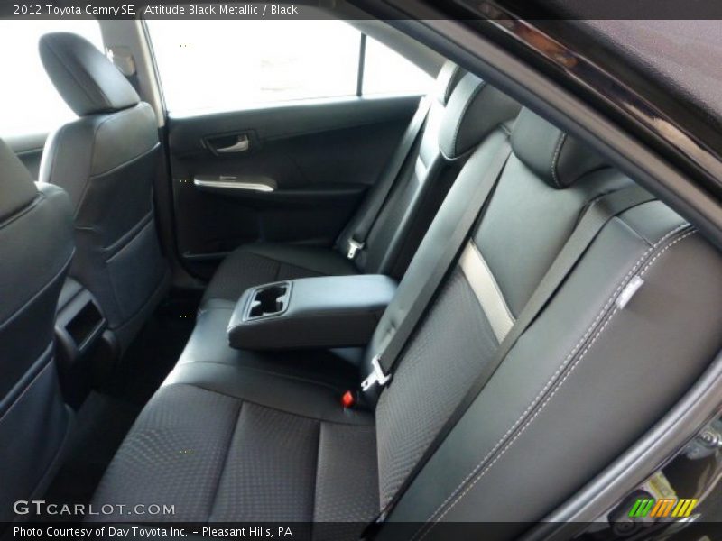 Attitude Black Metallic / Black 2012 Toyota Camry SE