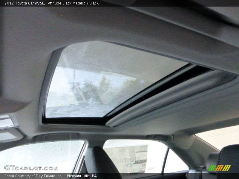 Attitude Black Metallic / Black 2012 Toyota Camry SE