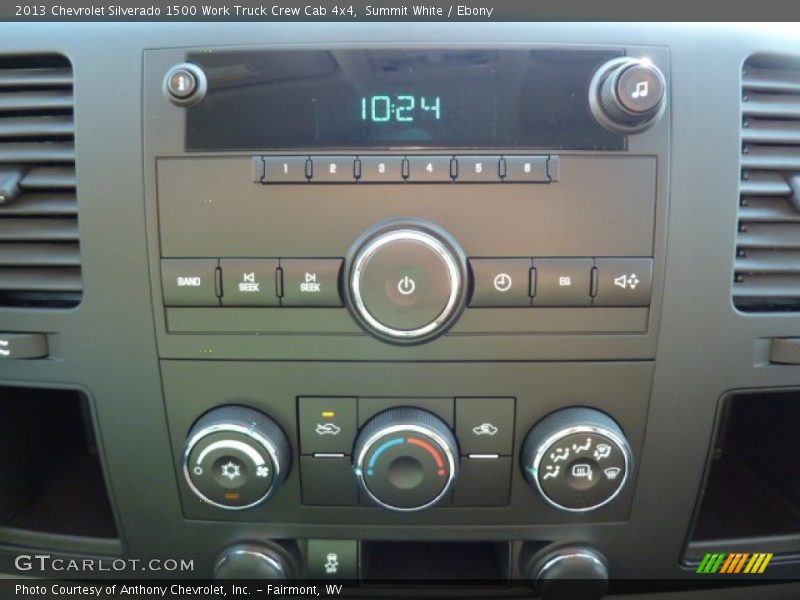 Controls of 2013 Silverado 1500 Work Truck Crew Cab 4x4