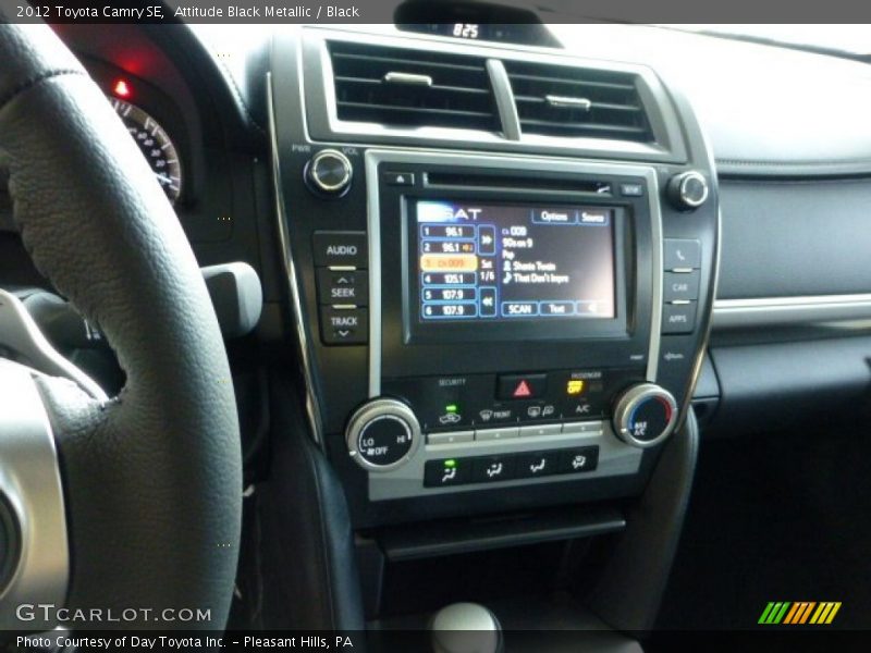 Attitude Black Metallic / Black 2012 Toyota Camry SE