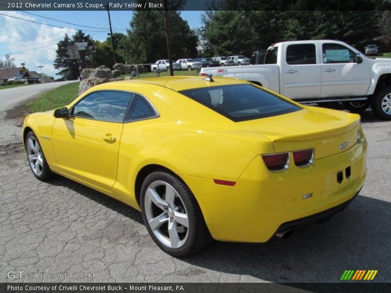  2012 Camaro SS Coupe Rally Yellow