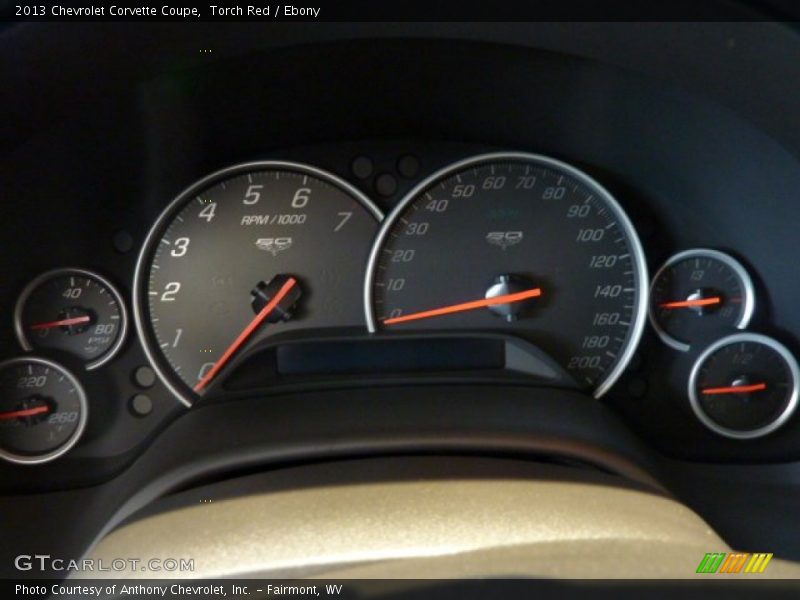  2013 Corvette Coupe Coupe Gauges