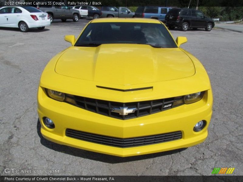  2012 Camaro SS Coupe Rally Yellow