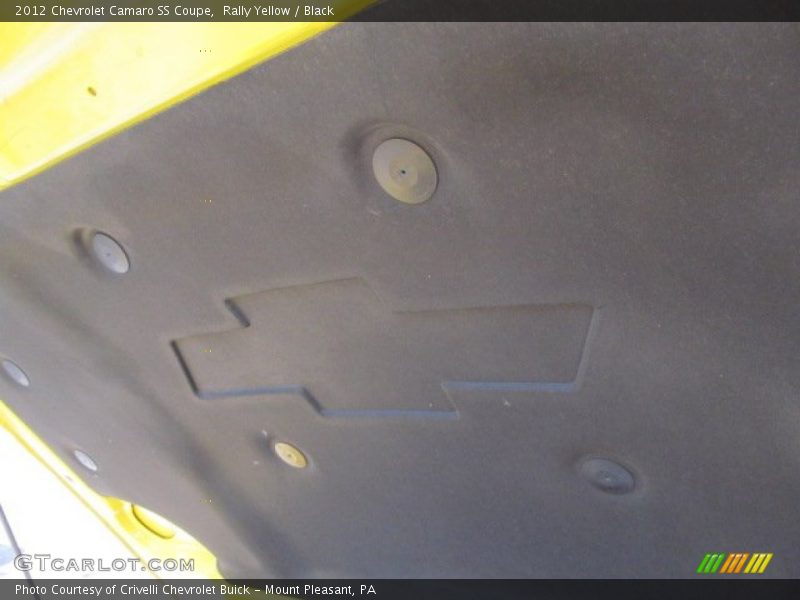Rally Yellow / Black 2012 Chevrolet Camaro SS Coupe