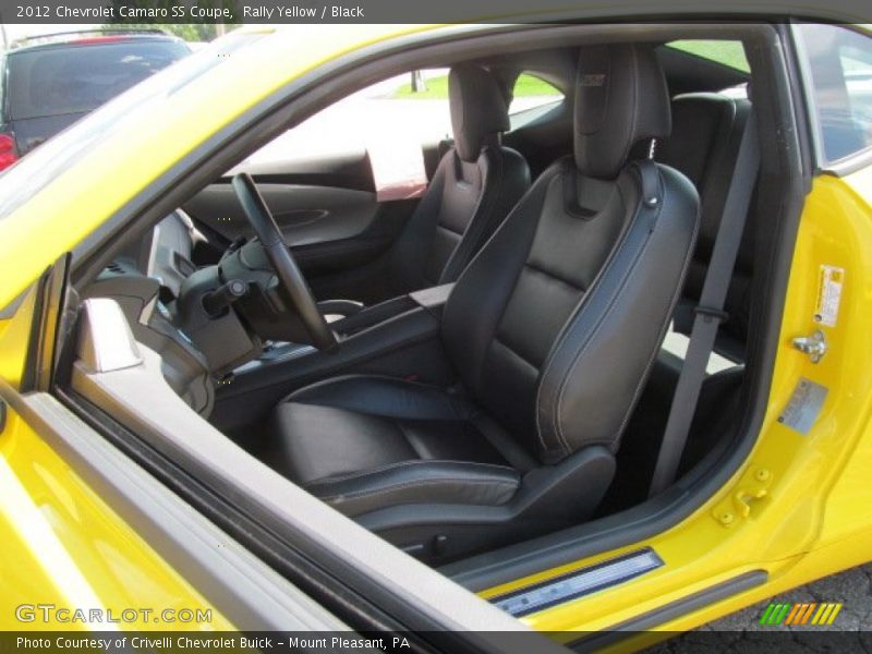 Front Seat of 2012 Camaro SS Coupe
