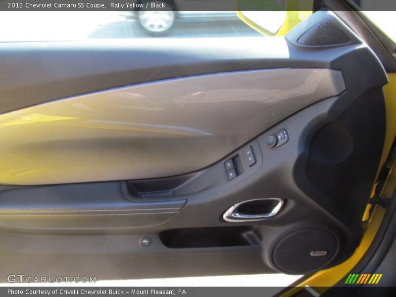 Rally Yellow / Black 2012 Chevrolet Camaro SS Coupe