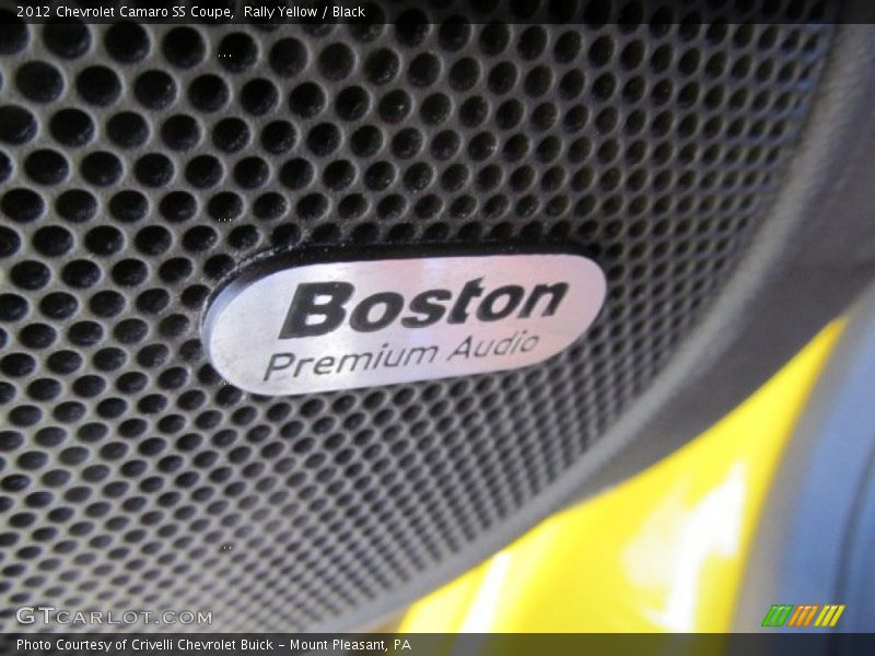 Audio System of 2012 Camaro SS Coupe