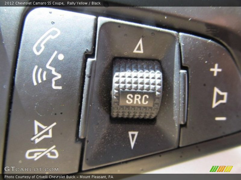 Controls of 2012 Camaro SS Coupe