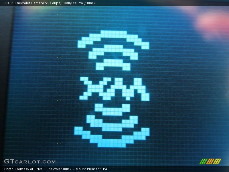 Rally Yellow / Black 2012 Chevrolet Camaro SS Coupe