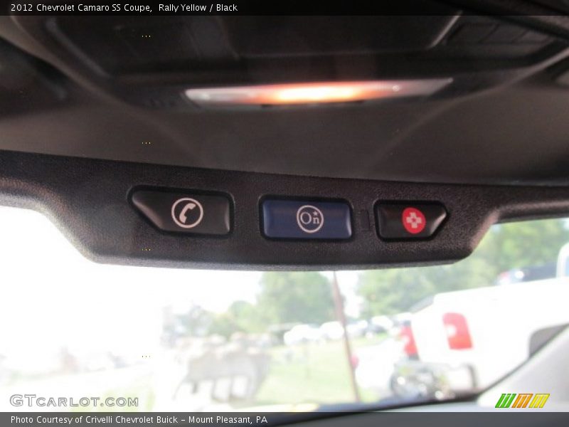 Rally Yellow / Black 2012 Chevrolet Camaro SS Coupe