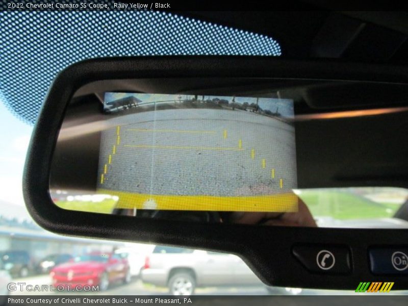 Rally Yellow / Black 2012 Chevrolet Camaro SS Coupe