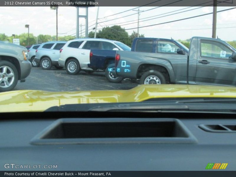Rally Yellow / Black 2012 Chevrolet Camaro SS Coupe