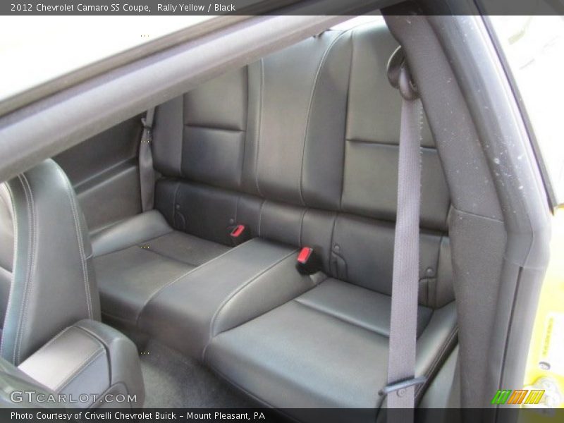 Rally Yellow / Black 2012 Chevrolet Camaro SS Coupe