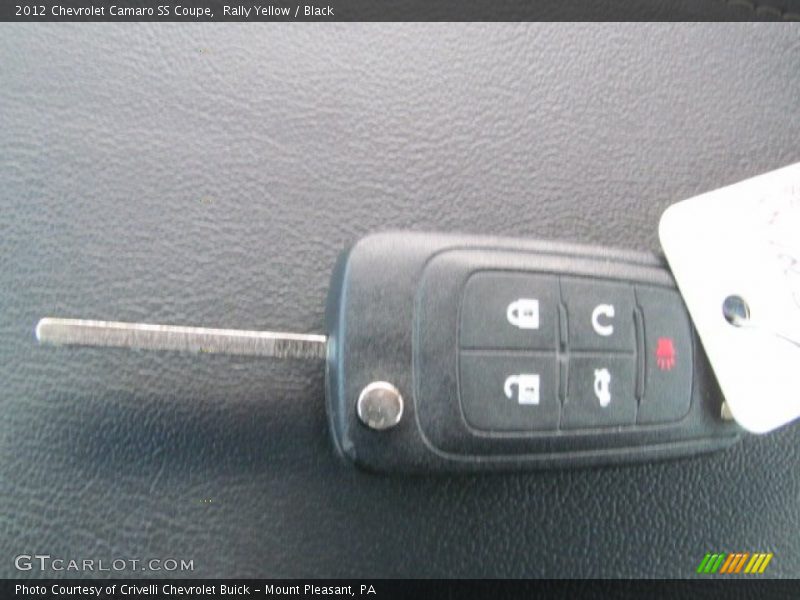 Keys of 2012 Camaro SS Coupe