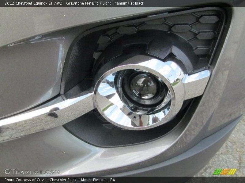 Graystone Metallic / Light Titanium/Jet Black 2012 Chevrolet Equinox LT AWD