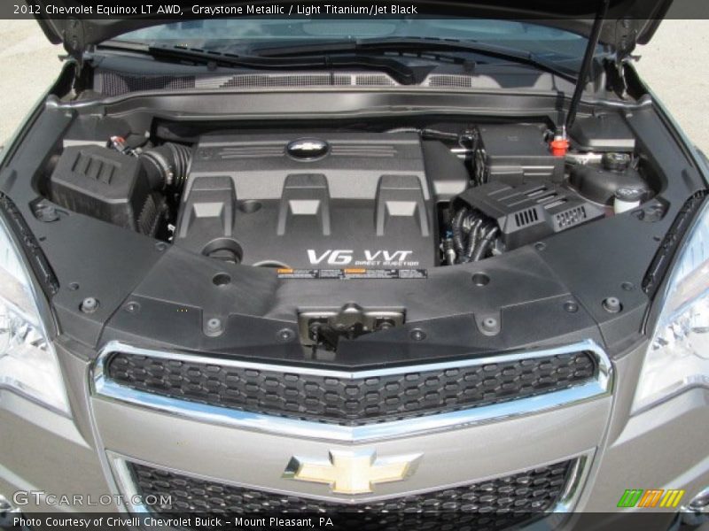 Graystone Metallic / Light Titanium/Jet Black 2012 Chevrolet Equinox LT AWD