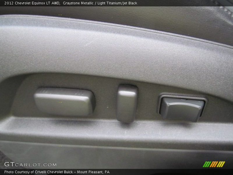 Graystone Metallic / Light Titanium/Jet Black 2012 Chevrolet Equinox LT AWD