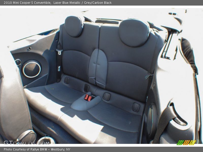 Laser Blue Metallic / Grey/Carbon Black 2010 Mini Cooper S Convertible