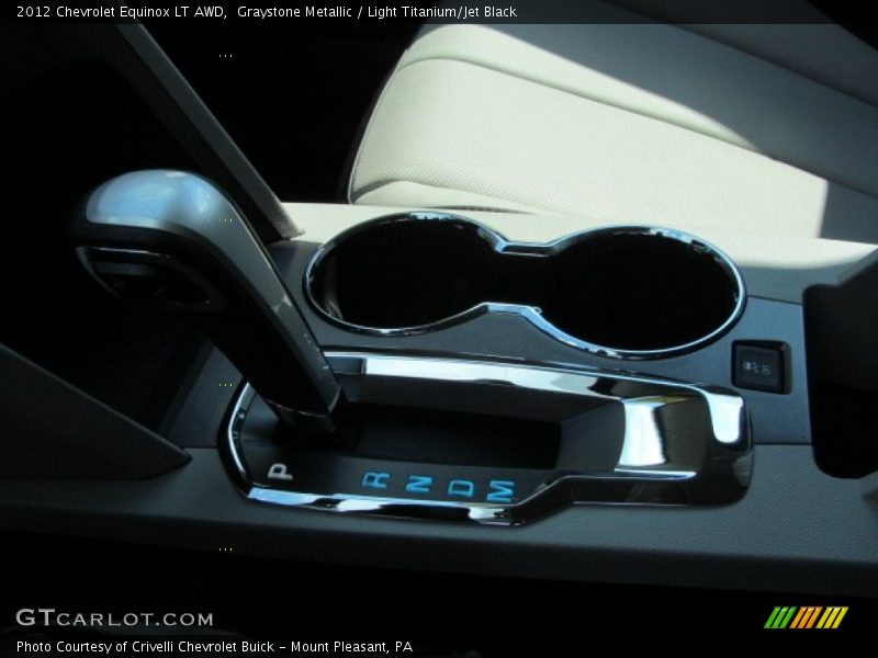 Graystone Metallic / Light Titanium/Jet Black 2012 Chevrolet Equinox LT AWD
