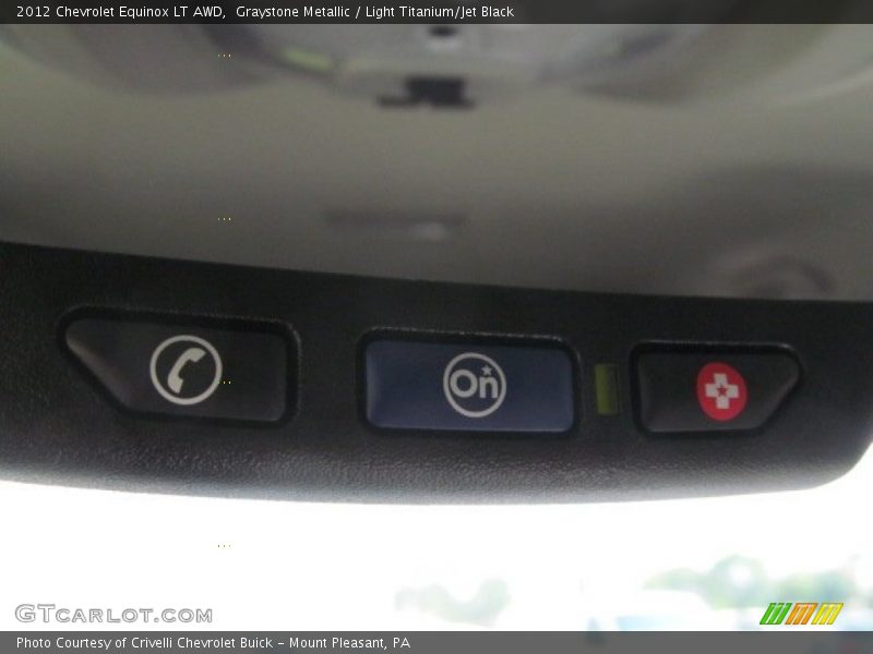 Graystone Metallic / Light Titanium/Jet Black 2012 Chevrolet Equinox LT AWD