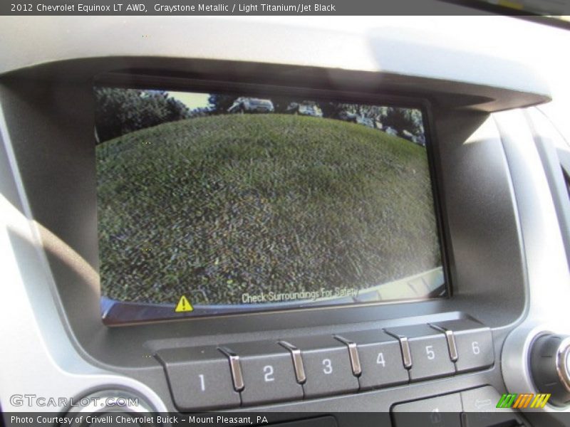 Graystone Metallic / Light Titanium/Jet Black 2012 Chevrolet Equinox LT AWD