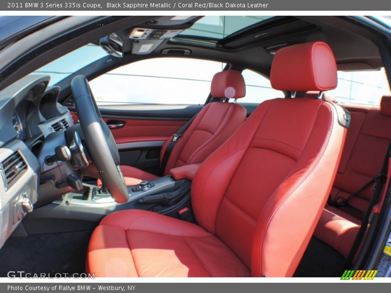 Front Seat of 2011 3 Series 335is Coupe