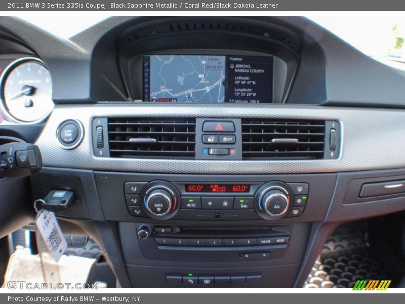 Controls of 2011 3 Series 335is Coupe