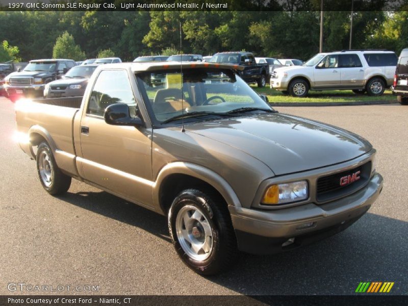 Light Autumnwood Metallic / Neutral 1997 GMC Sonoma SLE Regular Cab