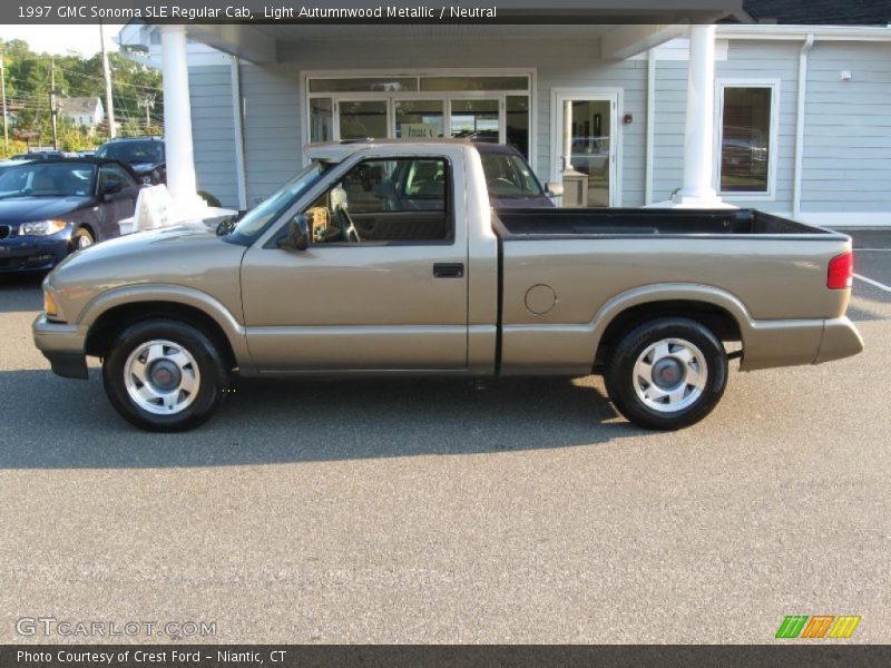 Light Autumnwood Metallic / Neutral 1997 GMC Sonoma SLE Regular Cab