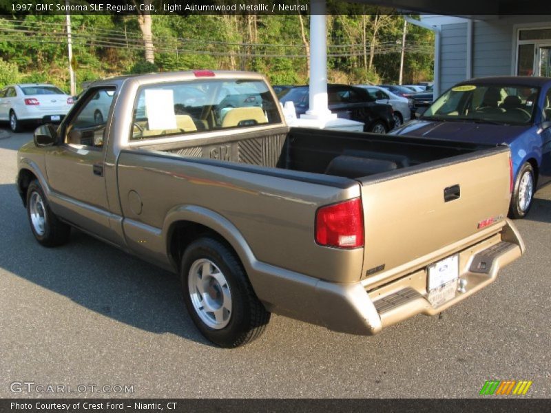 Light Autumnwood Metallic / Neutral 1997 GMC Sonoma SLE Regular Cab