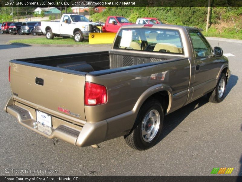 Light Autumnwood Metallic / Neutral 1997 GMC Sonoma SLE Regular Cab