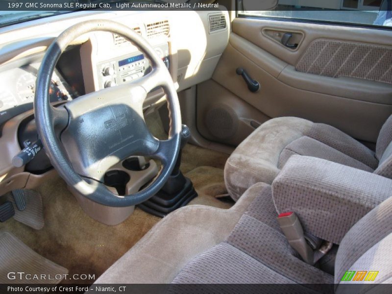 Light Autumnwood Metallic / Neutral 1997 GMC Sonoma SLE Regular Cab